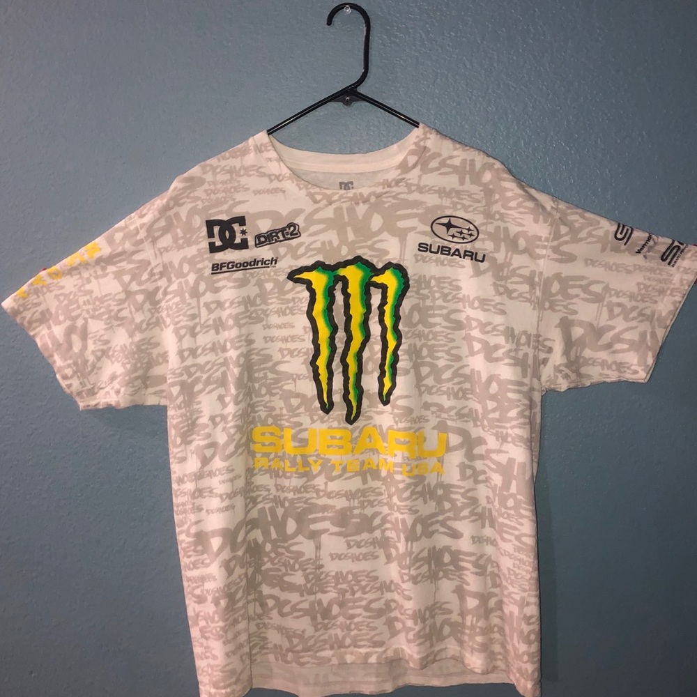 oldish DC Subaru rally team Ken Block shirt